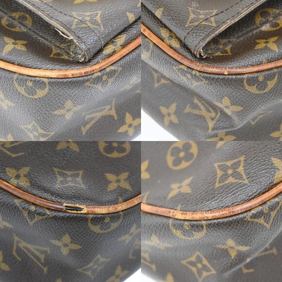 LOUIS VUITTON Hudson GM Shoulder Bag Monogram Leather BN France M40045 86KB128 - Picture 7 of 16